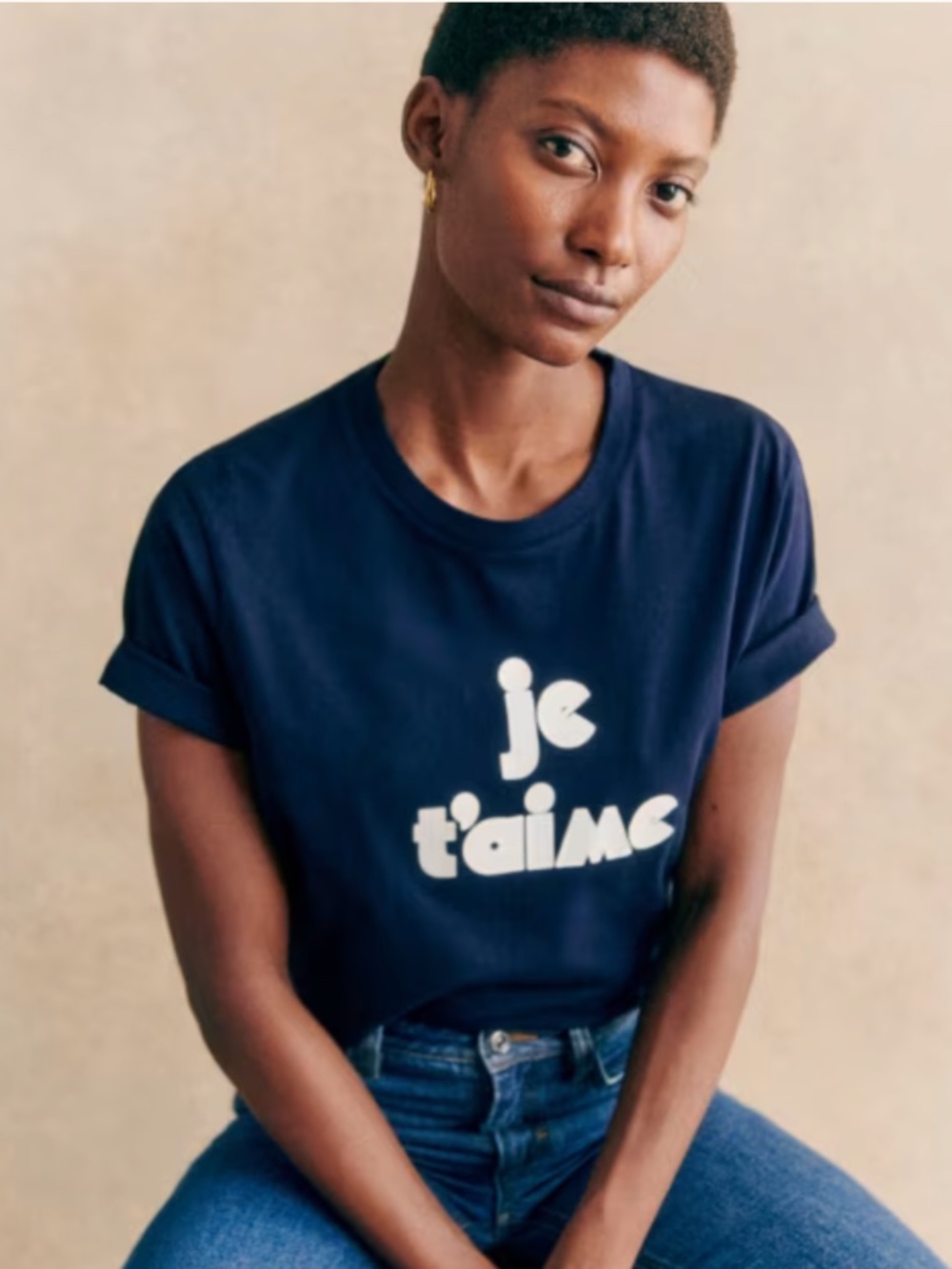 Sezane Je T'aime T-Shirt